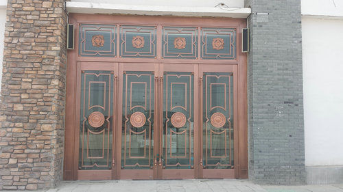 玻璃銅門(mén)23